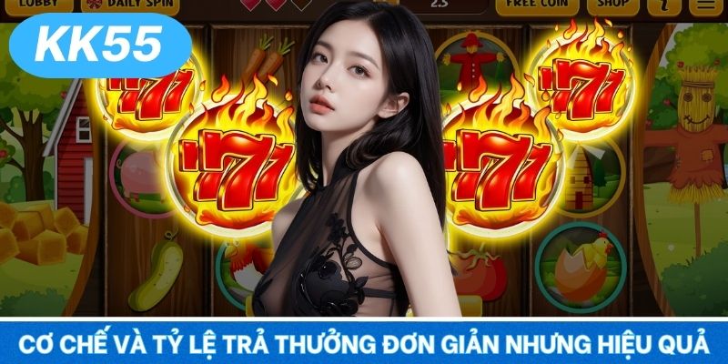Cơ chế và tỷ lệ trả thưởng đơn giản nhưng hiệu quả